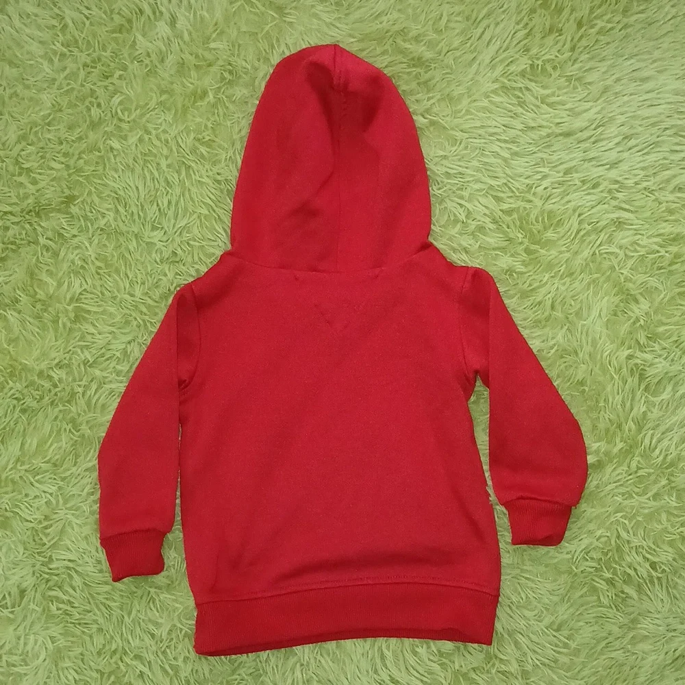 Tommy Hilfiger Toddler Red Hoodie Jacket with black joggers Size 2T PREOWNED‎